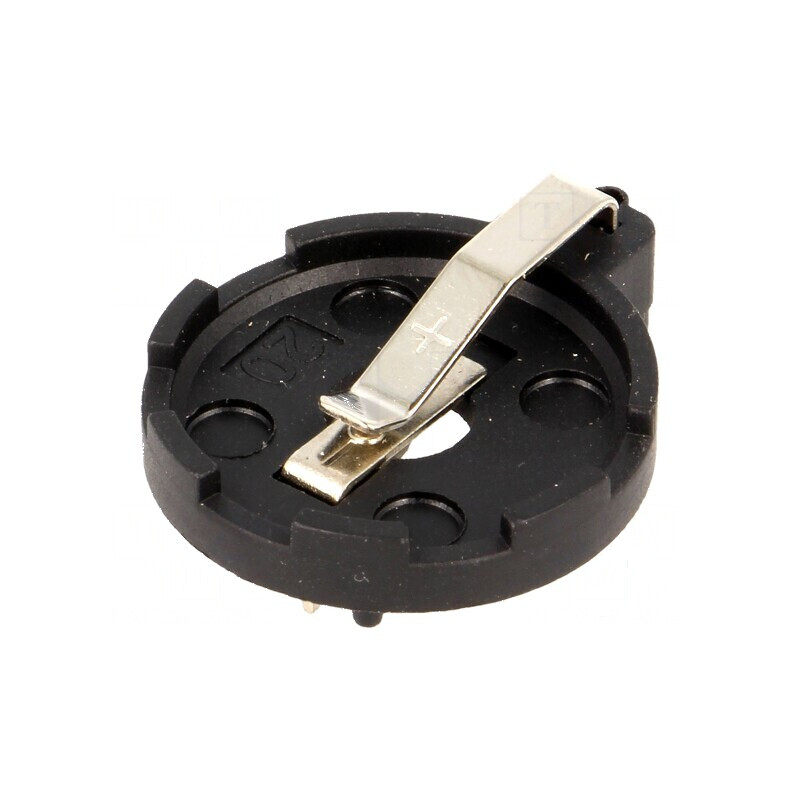Soclu pentru baterii 2032, BR2032, CR2032 - Nr. bat: 1 | Electronic-mag.ro | Componente Electronice