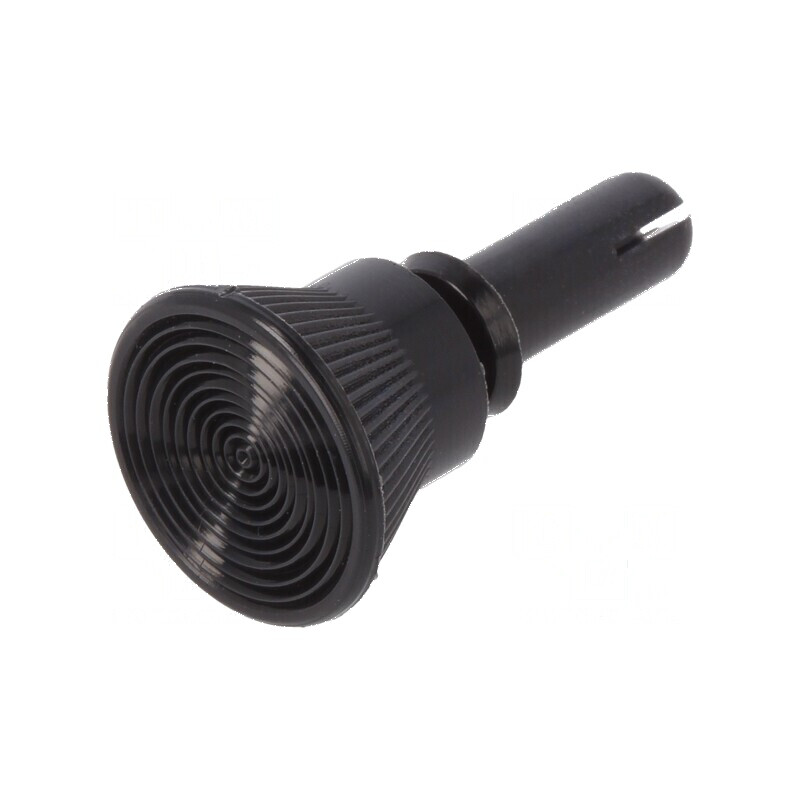 Diblu poliamidă 10mm, diametru orificiu montare 4,1mm, negru | Electronic-mag.ro | Componente Electronice Diblu poliamidă 10mm, diametru orificiu montare 4,1mm, negru | Electronic-mag.ro | Componente Electronice