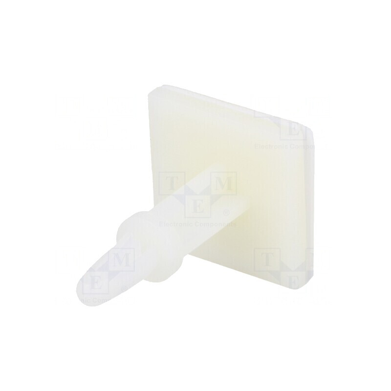 Distanţier PCB poliamidă autoadeziv, lungime 15,9mm, tip clichet | Electronic-mag.ro | Componente Electronice