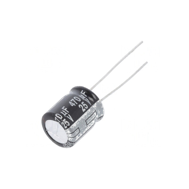 Condensator electrolitic low ESR THT 820uF 10VDC Ø10x12,5mm - componentă electronică de calitate | Electronic-mag.ro | Component