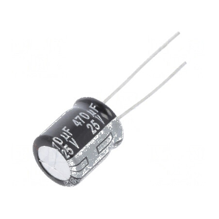 Condensator electrolitic low ESR THT 820uF 10VDC Ø10x12,5mm - componentă electronică de calitate | Electronic-mag.ro | Component