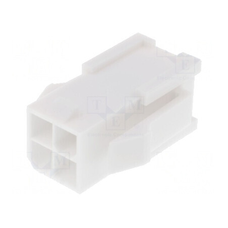Conector cablu-cablu mufă tată Mini-Fit Jr 4,2mm PIN 4 - compatibilitate și fiabilitate maximă | Electronic-mag.ro | Componente 