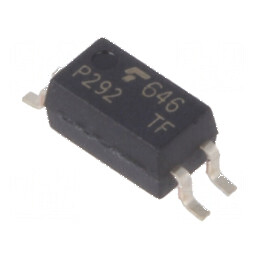 Optocuplor SMD cu 1 ieșire, tranzistori, izolație 3,75 kV, tensiune colector-emitor 80 V, SO4 | Electronic-mag.ro | Componente E