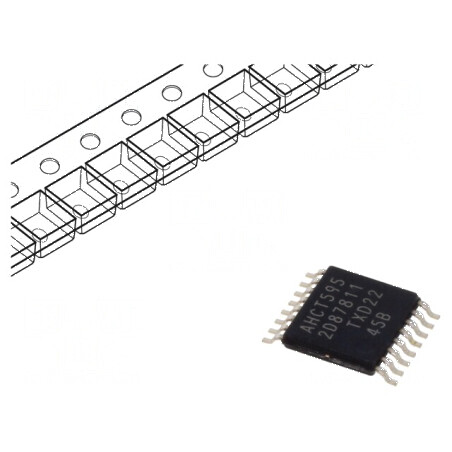CI digital CMOS SMD TSSOP16 4,5÷5,5VDC AHCT -40÷125°C | Electronic-mag.ro | Componente Electronice