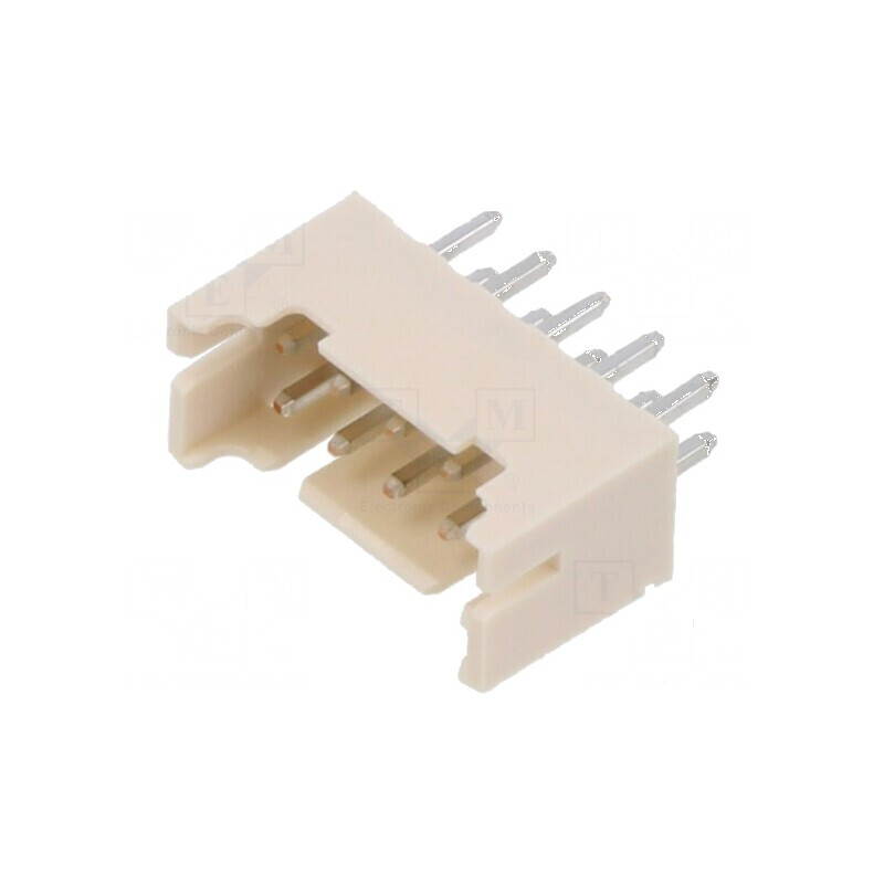 Conector cablu-placă soclu tată PIN 10 PHD Pas 2mm THT | Electronic-mag.ro | Componente Electronice