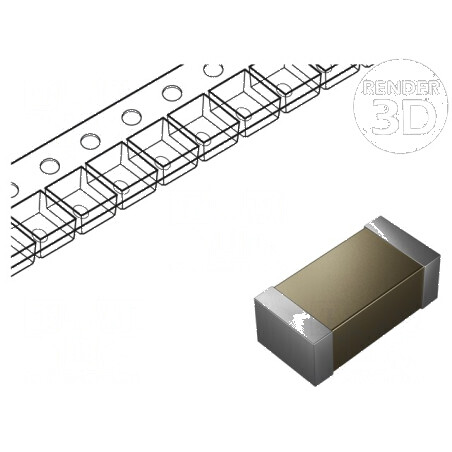 Condensator ceramic MLCC 1nF 250V X7R ±10% SMD 2211 - Componentă electronică pentru circuite | Electronic-mag.ro | Componente El