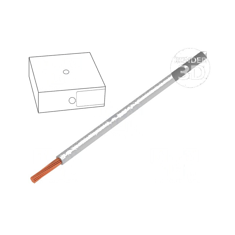Cablu electric H05V-K litat 1mm2 PVC gri 300V 500V 100m Clasa 5 | Electronic-mag.ro | Componente Electronice