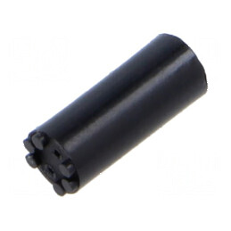 Bucșă de distanțare pentru LED Øext: 5,1mm, ØLED: 3mm, Lungime: 12,7mm, Material PBT | Electronic-mag.ro | Componente Electronic