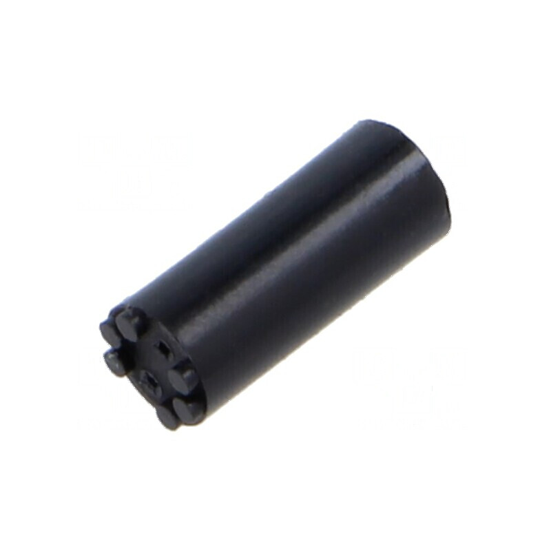 Bucșă de distanțare pentru LED Øext: 5,1mm, ØLED: 3mm, Lungime: 12,7mm, Material PBT | Electronic-mag.ro | Componente Electronic