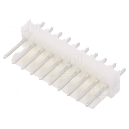 Conector cablu-placă KK 254 PIN 10 THT drept soclu tată albă | Electronic-mag.ro | Componente Electronice