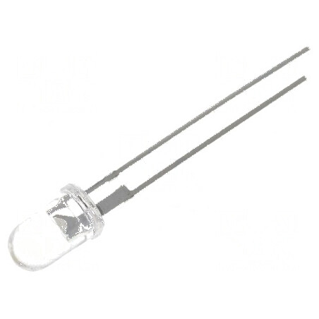 LED 5mm alb rece 30000÷40000(typ) 50000mcd 15° Nr.term: 2 - iluminare eficientă și durabilă | Electronic-mag.ro | Componente Ele