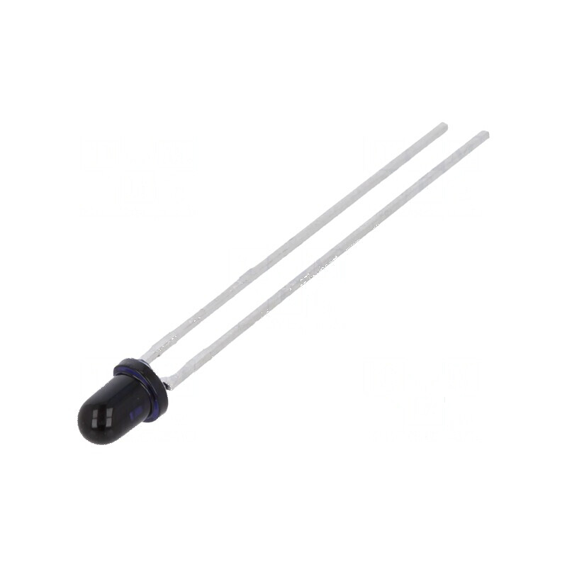 Emițător IR 3mm 860nm negru 90mW 20° THT 100mA 1,7÷2V | Electronic-mag.ro | Componente Electronice