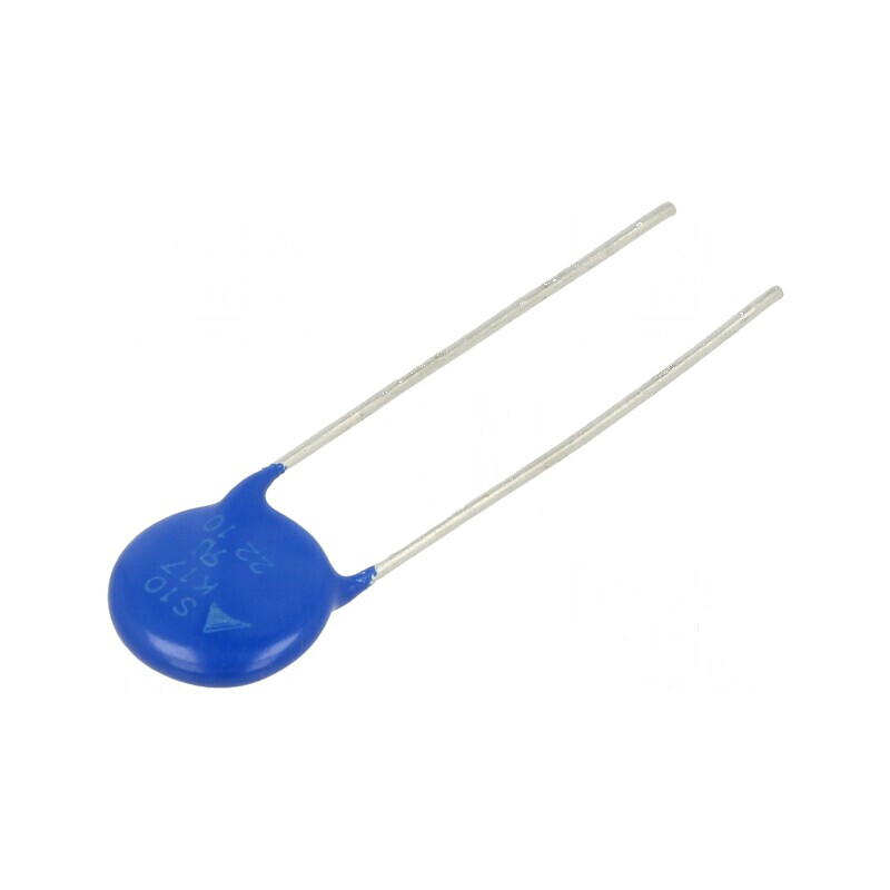 Varistor oxid de metal THT 17VAC 22VDC 27V 500A -40÷105°C pentru protecția circuitelor electrice | Electronic-mag.ro | Component Varistor oxid de metal THT 17VAC 22VDC 27V 500A -40÷105°C pentru protecția circuitelor electrice | Electronic-mag.ro | Component