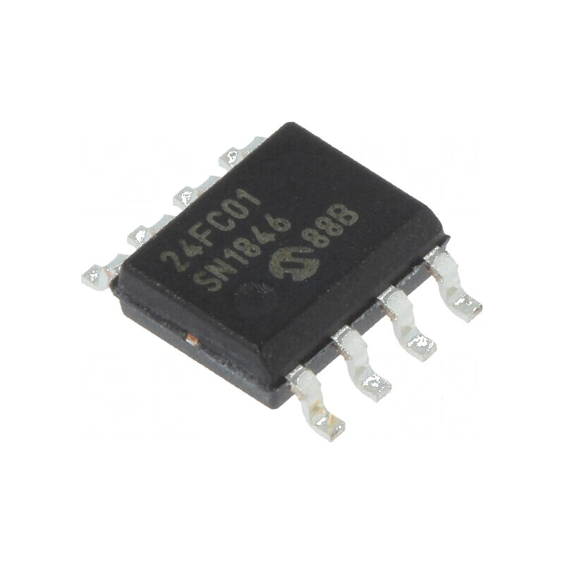 Memorie EEPROM I2C 1kb 128x8bit 1,7-5,5V SO8 1MHz | Electronic-mag.ro | Componente Electronice