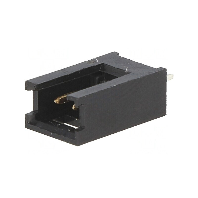 Conector cablu-placă soclu tată AMPMODU MOD II 2,54mm 2 pini | Electronic-mag.ro | Componente Electronice
