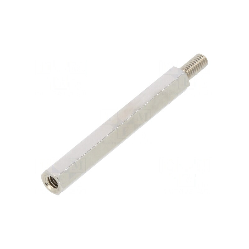 Piuliță distanțieră filetată hexagonală 30mm M2,5 | Electronic-mag.ro | Componente Electronice