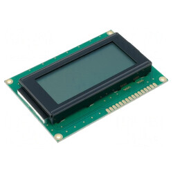 Afișaj LCD alfanumeric 16x4 STN Positive gri 87x60mm | Electronic-mag.ro | Componente Electronice