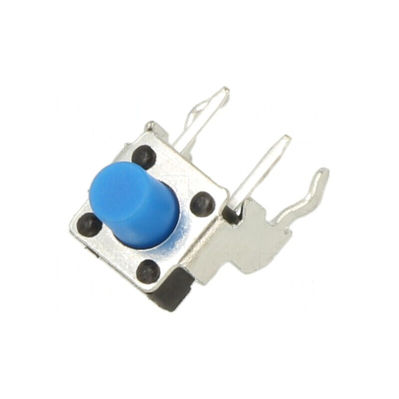 Microîntrerupător TACT SPST-NO 0,05A/50VDC THT 1,57N pentru proiecte electronice | Electronic-mag.ro | Componente Electronice Microîntrerupător TACT SPST-NO 0,05A/50VDC THT 1,57N pentru proiecte electronice | Electronic-mag.ro | Componente Electronice