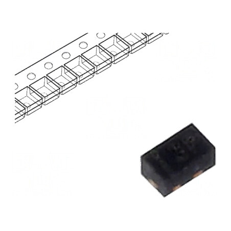 Diodă TVS 40W 3,5V 5A unidirecțională SLP1006P2 - rolă, bandă pentru protecție împotriva supratensiunilor | Electronic-mag.ro | 