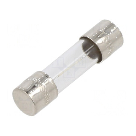 Siguranţă întârziere 315mA 250VAC 5x20mm alamă pentru protecție electrică | Electronic-mag.ro | Componente Electronice