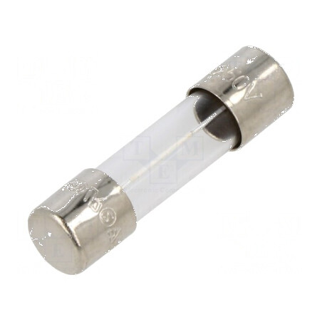 Siguranţă întârziere 400mA 250VAC 5x20mm alamă - componentă electrică de protecţie | Electronic-mag.ro | Componente Electronice