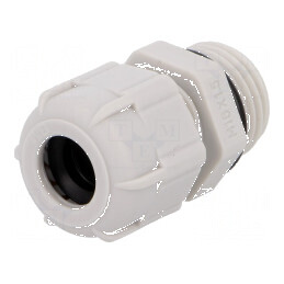 Garnitură de etanșare M16 1,5 IP68 din poliamidă gri UL94V-2 pentru protecție la apă și praf | Electronic-mag.ro | Componente El