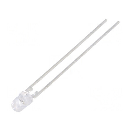 Fototranzistor 3mm cu λp max: 850nm, 70V, unghi de deschidere 50°, lentilă transparentă | Electronic-mag.ro | Componente Electro