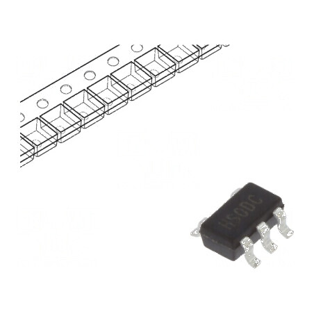Comutator de putere high-side IC, comutator USB 0,5A, canal P SMD | Electronic-mag.ro | Componente Electronice