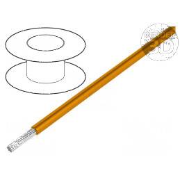Cablu ÖLFLEX® HEAT 180 SiF 1x0,5mm2 cu litare din cupru și izolație din silicon, 100m | Electronic-mag.ro | Componente Electroni