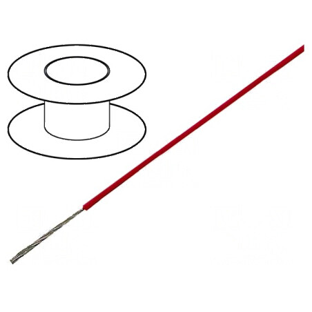 Cablu ÖLFLEX® HEAT 180 SiF 1x0,5mm2 cu litat de cupru și izolație din silicon alb | Electronic-mag.ro | Componente Electronice
