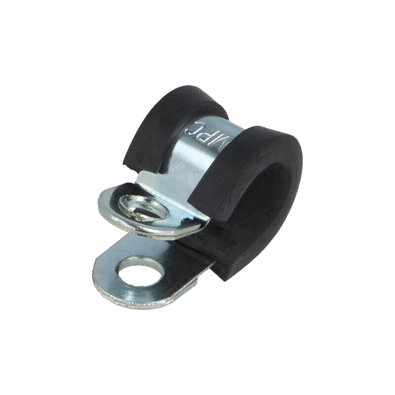 Clipsuri Øbuclă din oţel cu protecţie EPDM, 10mm diametru, 12mm lăţime | Electronic-mag.ro | Componente Electronice Clipsuri Øbuclă din oţel cu protecţie EPDM, 10mm diametru, 12mm lăţime | Electronic-mag.ro | Componente Electronice