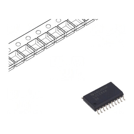 Buffer digital non-inversor IC, declanșator linie Ch: 2 CMOS | Electronic-mag.ro | Componente Electronice