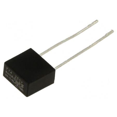 Siguranţă întârziere 1A 250VAC THT TE5 SS 5,08mm pentru protecția circuitelor electrice | Electronic-mag.ro | Componente Electro