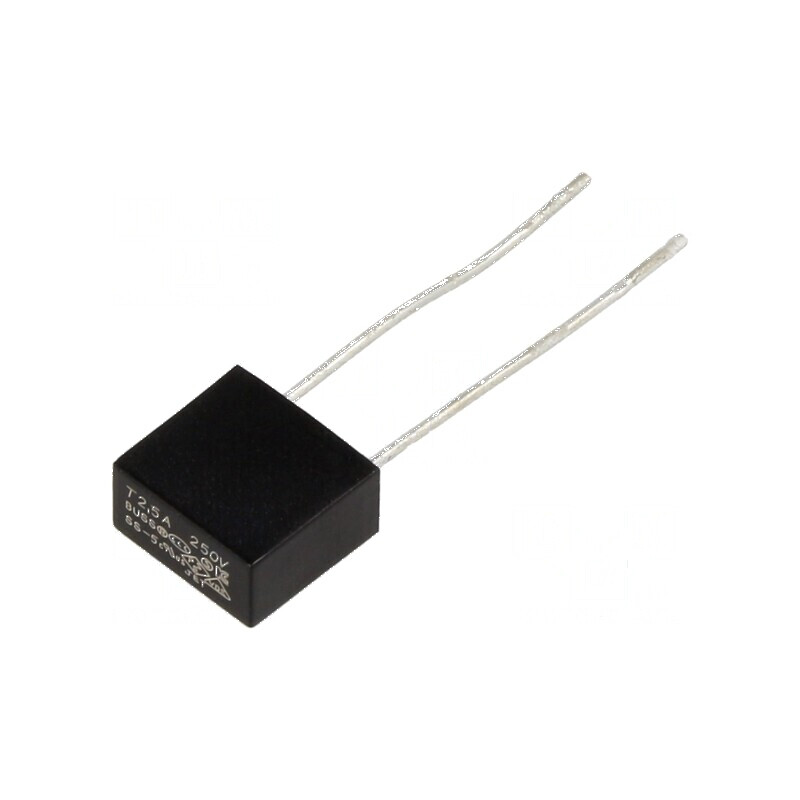 Siguranţă întârziere 2,5A 250VAC THT TE5 SS 5,08mm pentru protecţia circuitelor electrice | Electronic-mag.ro | Componente Elect