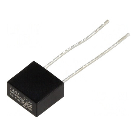 Siguranţă întârziere 2,5A 250VAC THT TE5 SS 5,08mm pentru protecţia circuitelor electrice | Electronic-mag.ro | Componente Elect