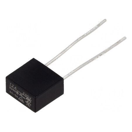 Siguranţă întârziere 2A 300VAC THT TE5 SS 5,08mm - Componente electrice de protecţie | Electronic-mag.ro | Componente Electronic