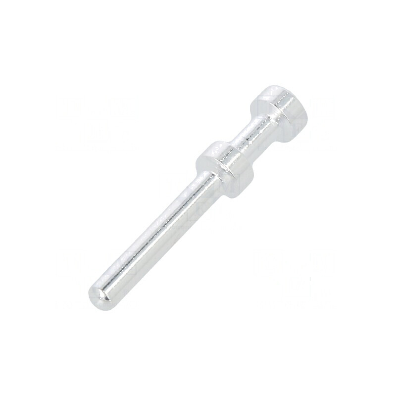 Pin tată 2,5mm argintat 0,5mm² CEM/DEM, HEE crimpat 16A pentru conexiuni electrice | Electronic-mag.ro | Componente Electronice