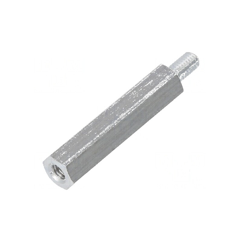Piuliță distanțieră filetată M3, 25mm, filet interior și exterior M3 | Electronic-mag.ro | Componente Electronice