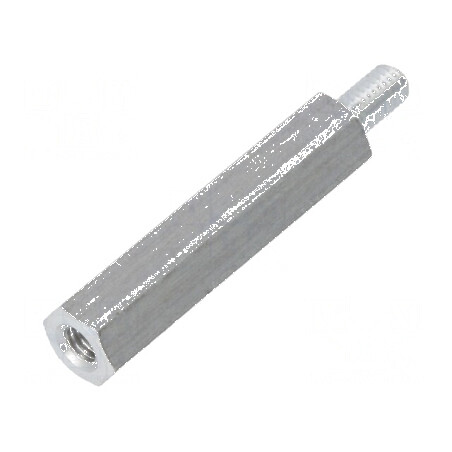 Piuliță distanțieră filetată M3, 25mm, filet interior și exterior M3 | Electronic-mag.ro | Componente Electronice