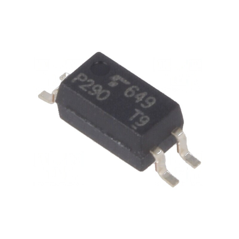 Optocuplor SMD cu 1 Canal, Ieșire Tranzistori, Izolatie 3,75kV, Tensiune Colector-Emetator 80V, SO4 | Electronic-mag.ro | Compon