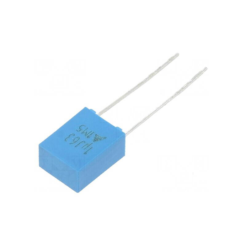 Condensator poliester 1uF 40VAC 63VDC 5mm ±5% temperatură -55÷125°C | Electronic-mag.ro | Componente Electronice Condensator poliester 1uF 40VAC 63VDC 5mm ±5% temperatură -55÷125°C | Electronic-mag.ro | Componente Electronice