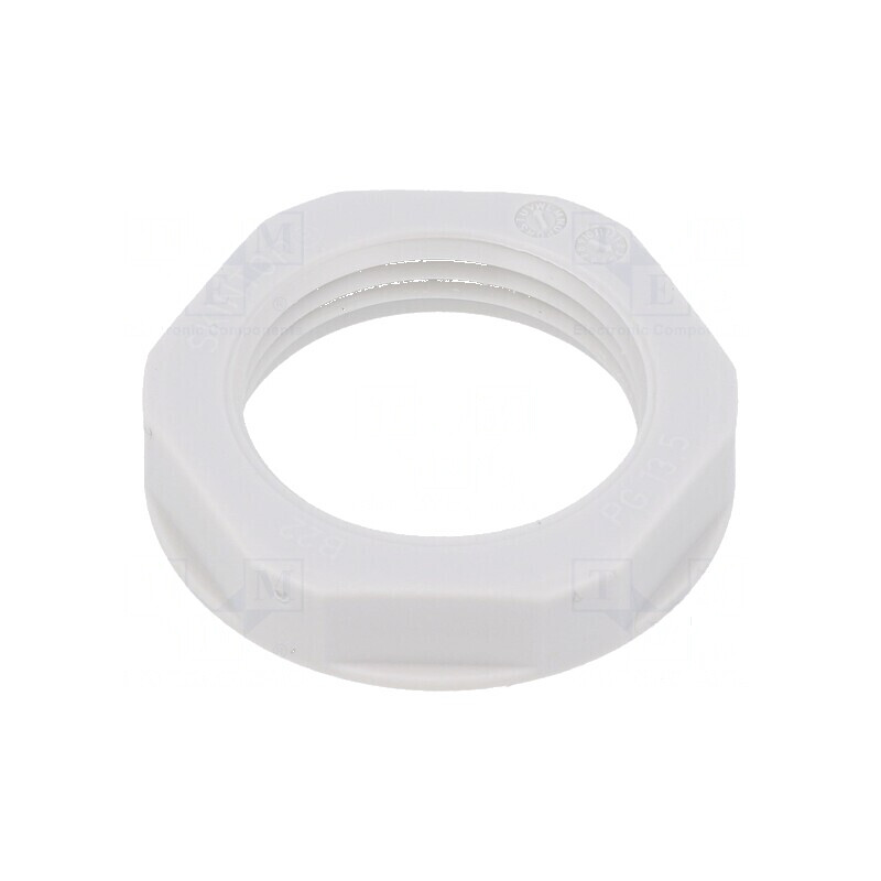 Piuliță PG13,5 din polistiren 27mm gri deschis pentru temperaturi -20÷70°C, Filet PG | Electronic-mag.ro | Componente Electronic Piuliță PG13,5 din polistiren 27mm gri deschis pentru temperaturi -20÷70°C, Filet PG | Electronic-mag.ro | Componente Electronic