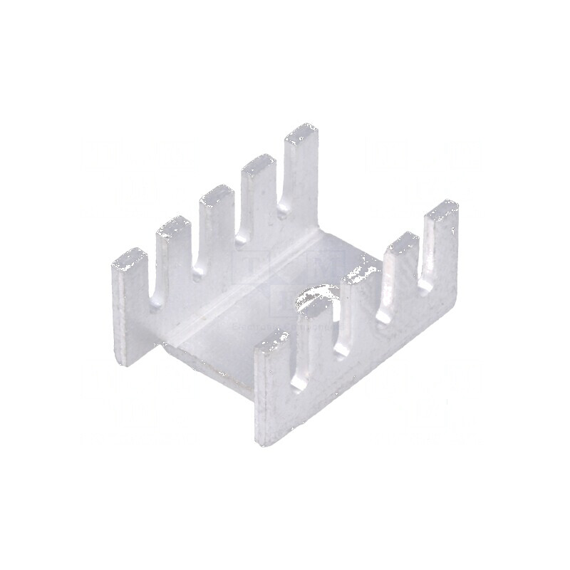 Radiator presat U TO202 TO220 - Dimensiuni 19,05mm x 13,21mm x 9,53mm | Electronic-mag.ro | Componente Electronice Radiator presat U TO202 TO220 - Dimensiuni 19,05mm x 13,21mm x 9,53mm | Electronic-mag.ro | Componente Electronice