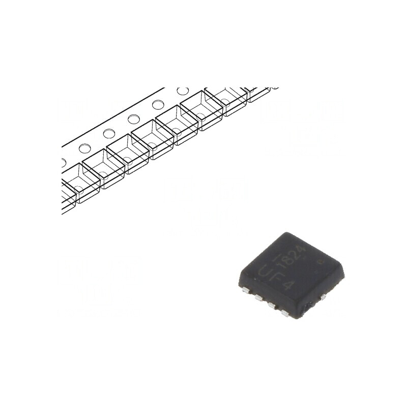 Tranzistor N-MOSFET unipolar 12V 55A 0,9W PowerDI®3333-8 ESD pentru aplicații electrice | Electronic-mag.ro | Componente Electro Tranzistor N-MOSFET unipolar 12V 55A 0,9W PowerDI®3333-8 ESD pentru aplicații electrice | Electronic-mag.ro | Componente Electro