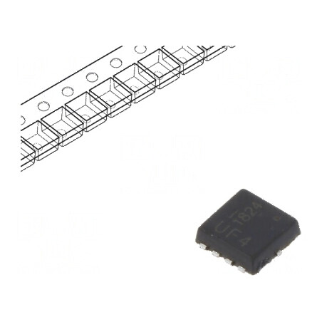 Tranzistor N-MOSFET unipolar 12V 55A 0,9W PowerDI®3333-8 ESD pentru aplicații electrice | Electronic-mag.ro | Componente Electro