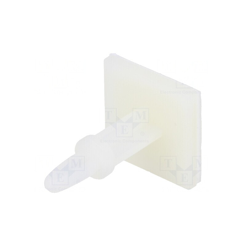 Distanţier PCB poliamidă autoadeziv 15,9mm cu clichet | Electronic-mag.ro | Componente Electronice