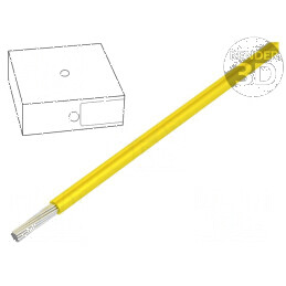 Cablu electric ÖLFLEX® WIRE MS 2.1 litat Cu 0,5mm2 PVC galben 100m pentru instalatii electrice | Electronic-mag.ro | Componente 