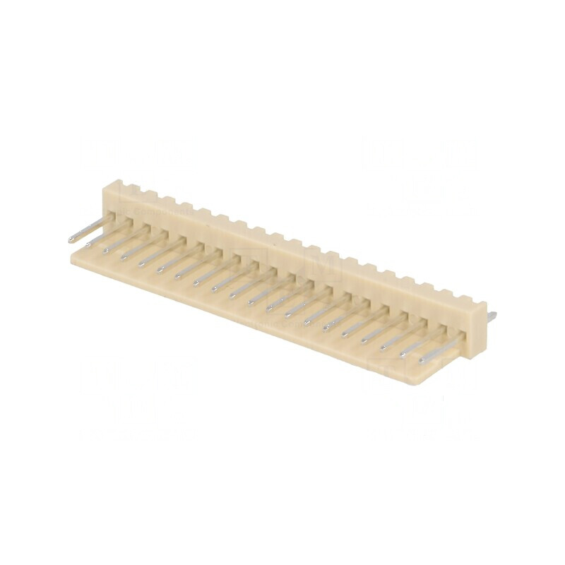 Conector cablu-placă soclu tată NS25 2,54mm 20 PIN THT 250V | Electronic-mag.ro | Componente Electronice