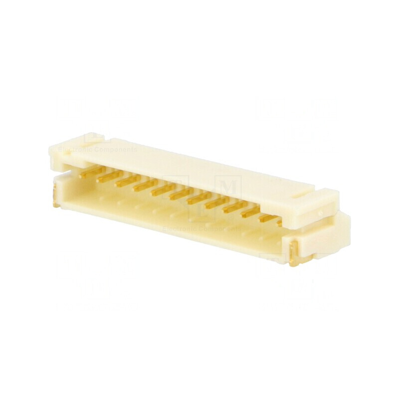Conector cablu-placă soclu tată PIN 12 Pas 2mm SMT 1A 100V | Electronic-mag.ro | Componente Electronice