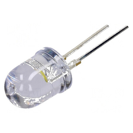 LED 10mm alb rece 30° convex 2650K iluminare efectivă | Electronic-mag.ro | Componente Electronice
